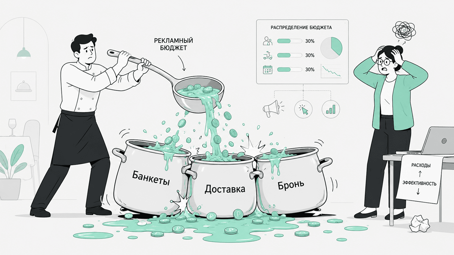 Контекстная реклама для ресторана